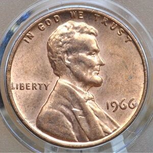 1966 Lincoln COPPER Penny !